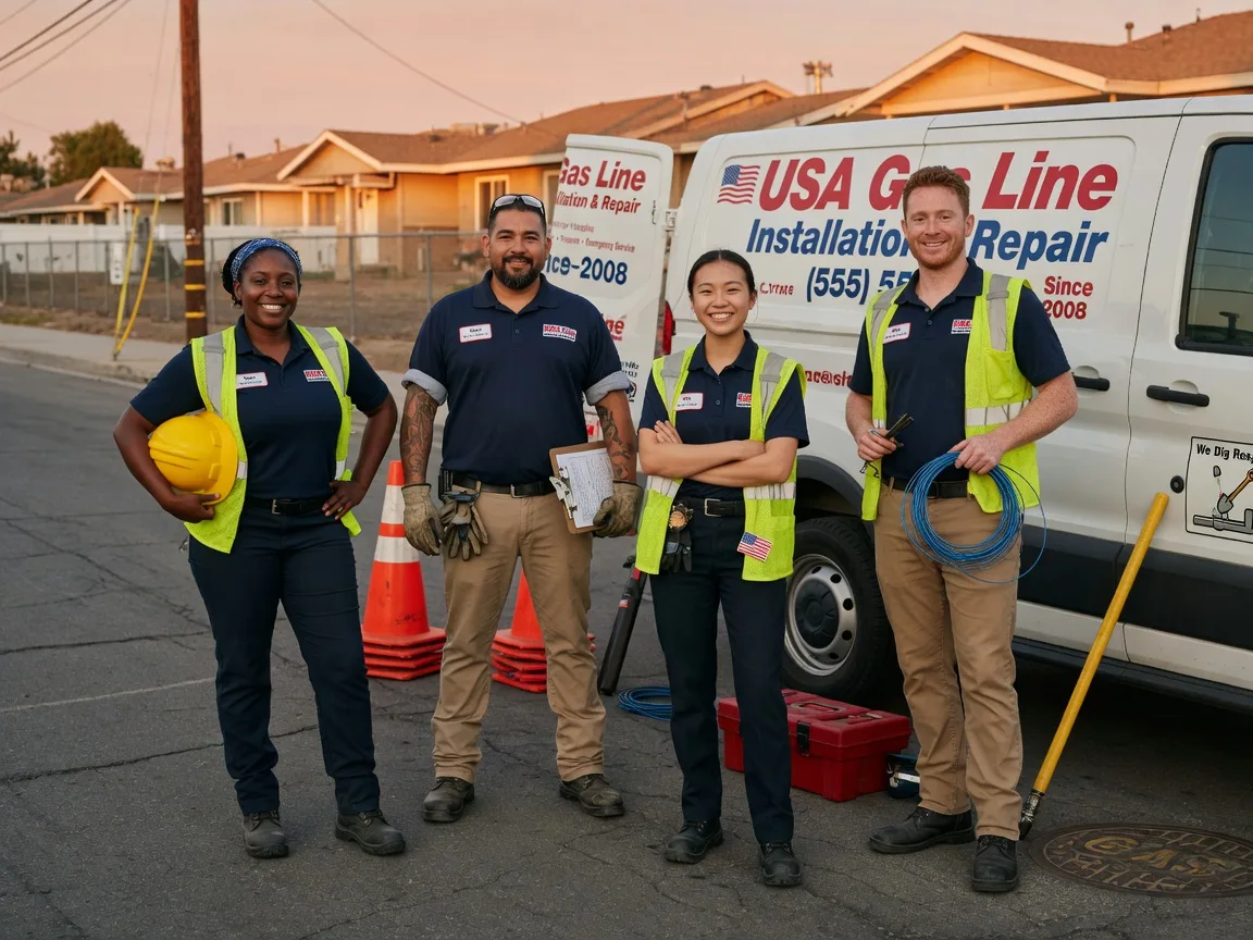 Gas Line Installation company in Marion, IL